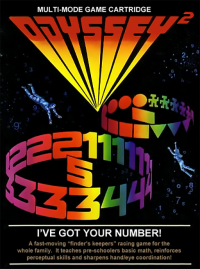 I've Got Your Number Magnavox Odyssey 2  box art